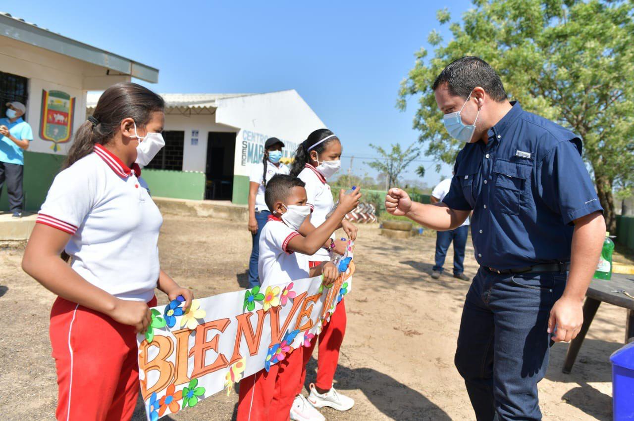 Niños de la zona rural del Cesar vuelven a clases Portada